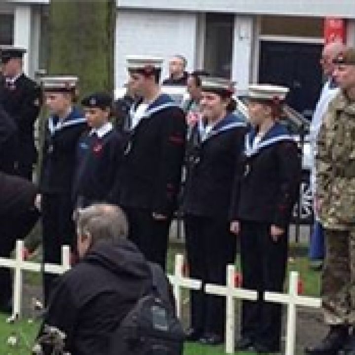 Royal British Legion "Planting of the Crosses"...
